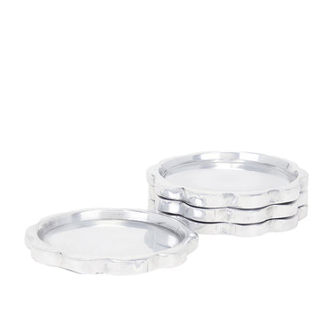 Sun Coaster, Aluminum, Set of 4