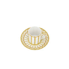 Vannerie Cottage Coffee Cup & Saucer