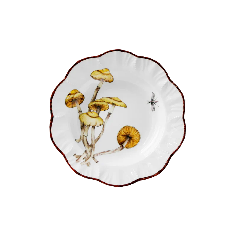 Les Champignons Rim Soup Bowl