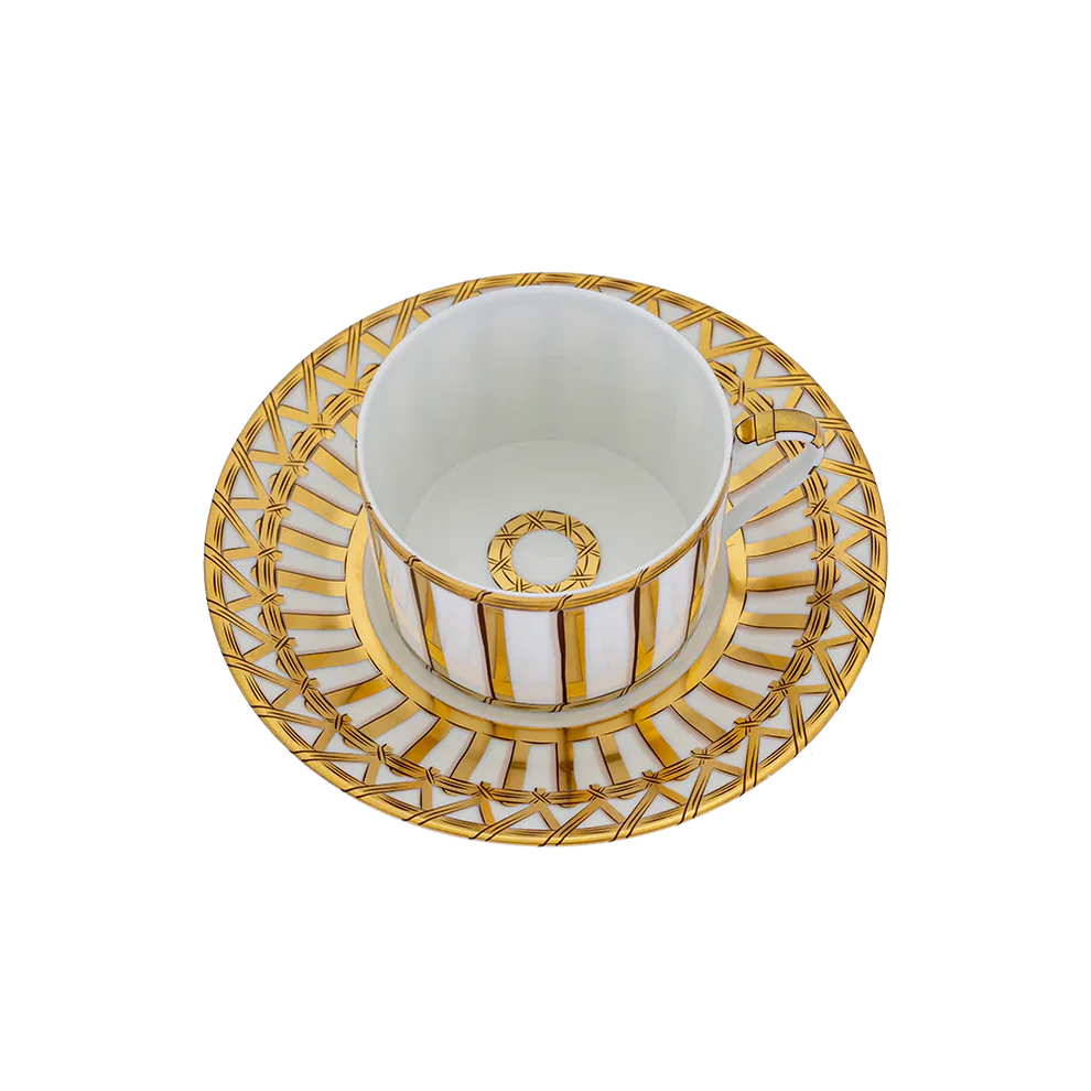 Vannerie Tea Cup & Saucer