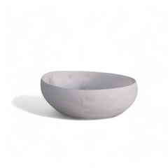 Arila Bowl, Small, White Swirl
