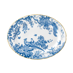 Aves Blue Oval Dish, Large