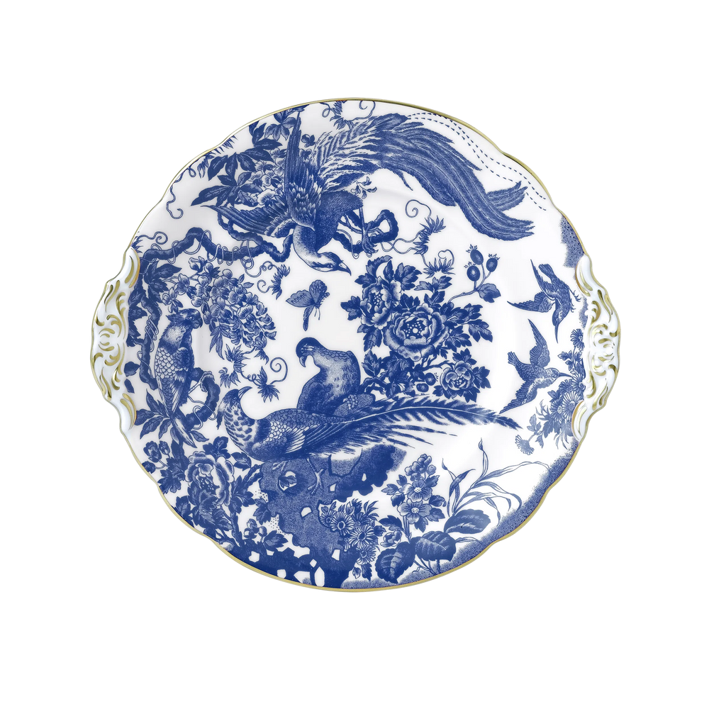 Aves Blue Bread and Butter Plate