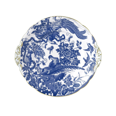 Aves Blue Bread and Butter Plate