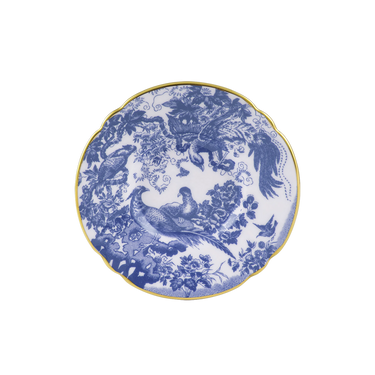 Aves Blue Coffee Saucer