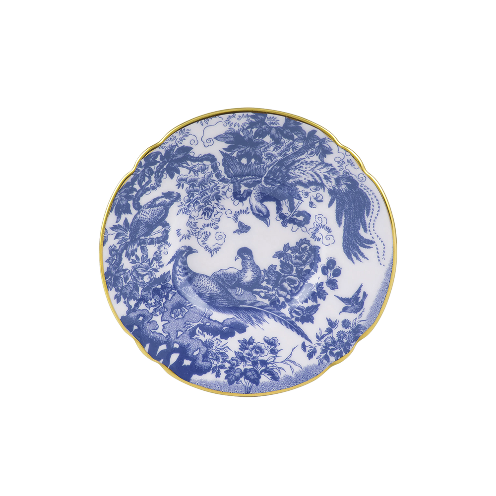 Aves Blue Coffee Saucer