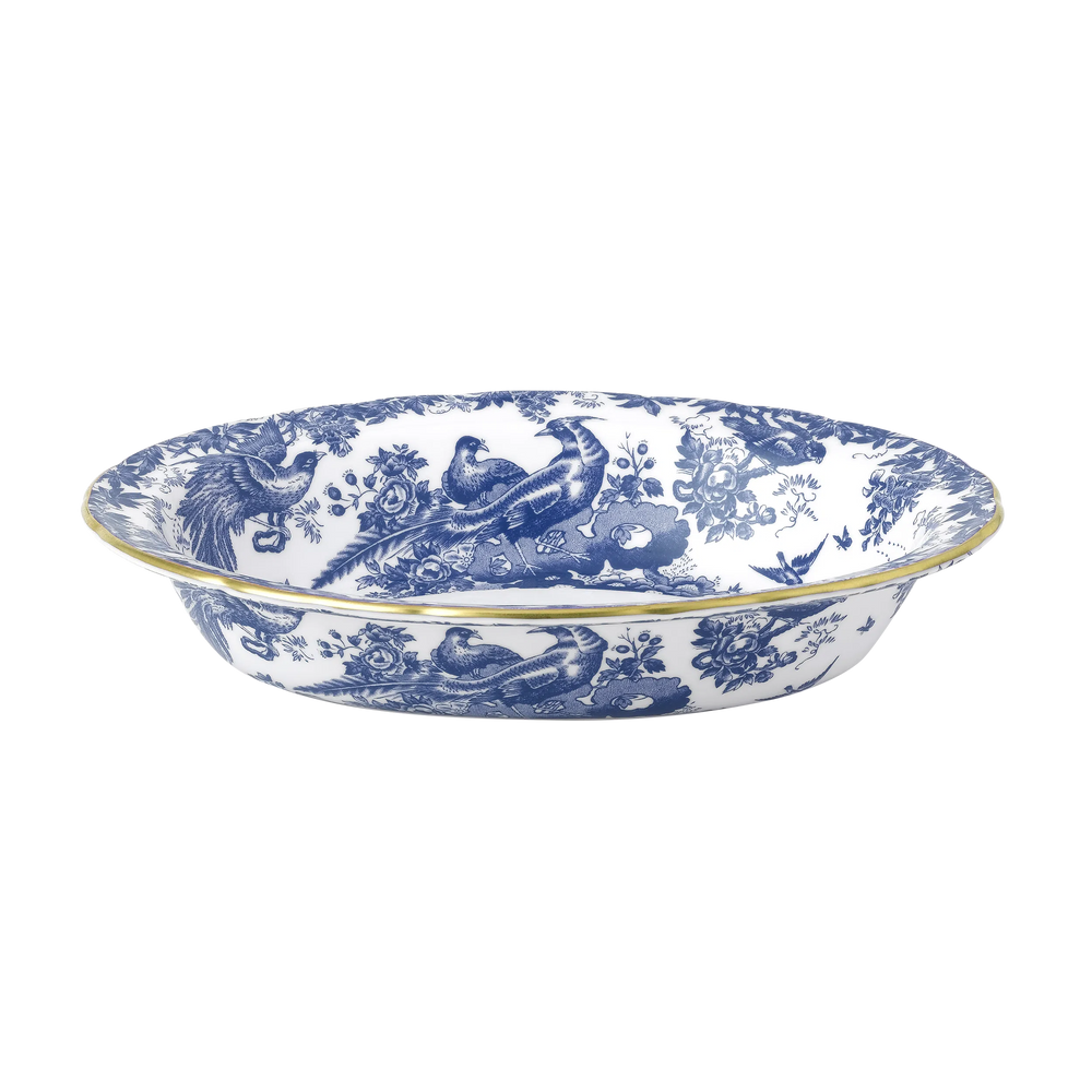 Aves Blue Open Vegetable Dish