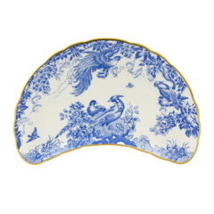 Aves Blue Crescent Salad Plate