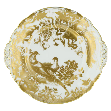 Aves Gold Bread & Butter Plate