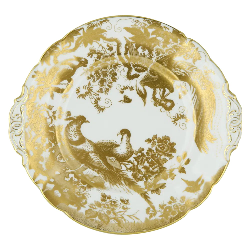 Aves Gold Bread & Butter Plate