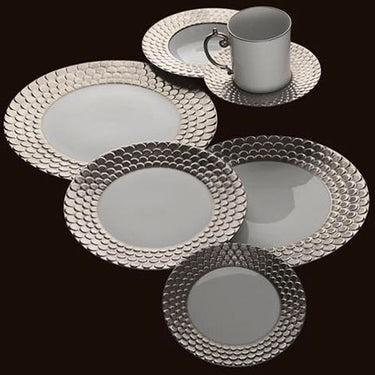 Aegean Dinnerware, Platinum