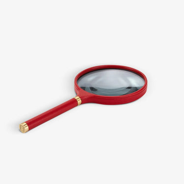 Archival Magnifying Glass, Red