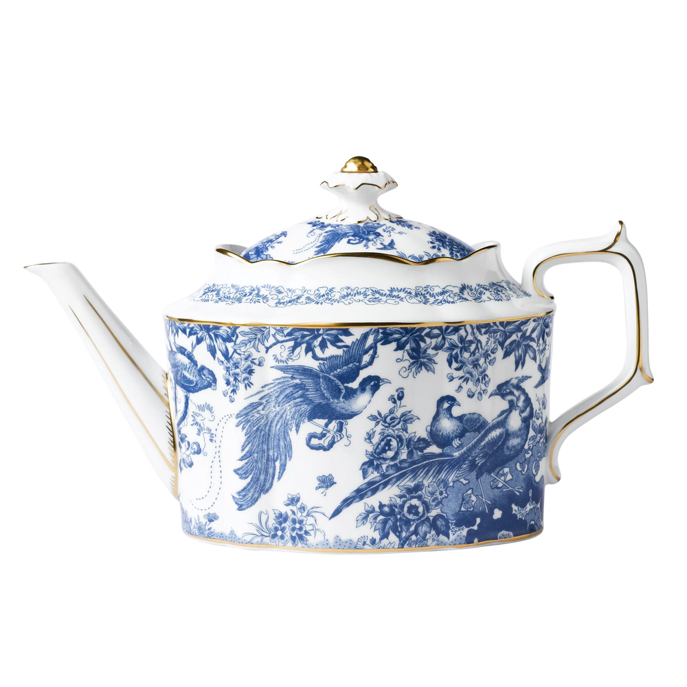 Aves Blue Teapot