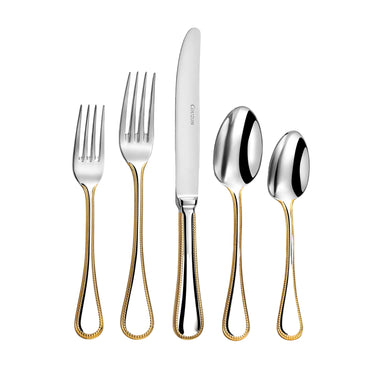 Le Perle Gold Accent Five Piece Place Setting