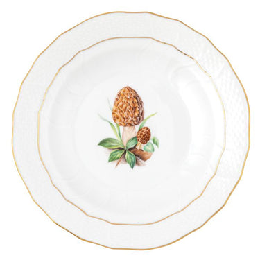 Mushroom Luncheon Plate, Motif 10