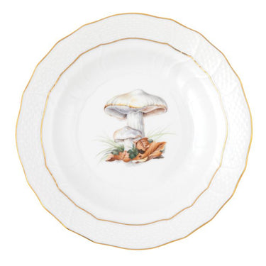 Mushroom Luncheon Plate, Motif 11