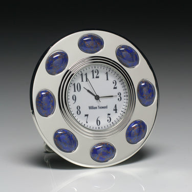 Cabochon Clock, Lapis