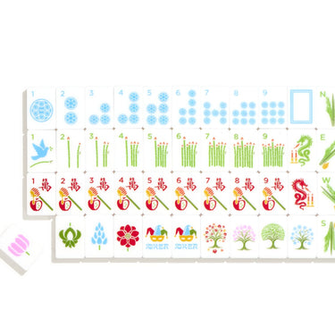 The Chagim Mahjong Tile Set