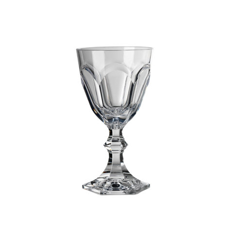Dolce Vita Acrylic Water Glass, Set of 6, Clear