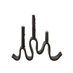 Wyat Candelabra, Black