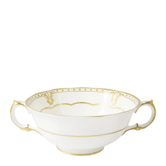 Elizabeth Gold Cream Soup Cup
