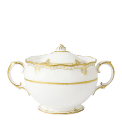 Elizabeth Gold Covered Sugar Bowl