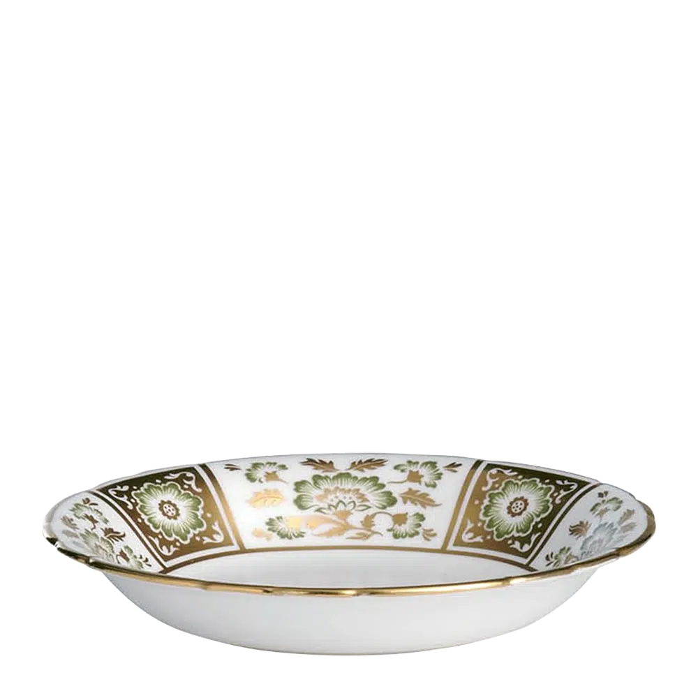 Derby Panel Green Cereal Bowl