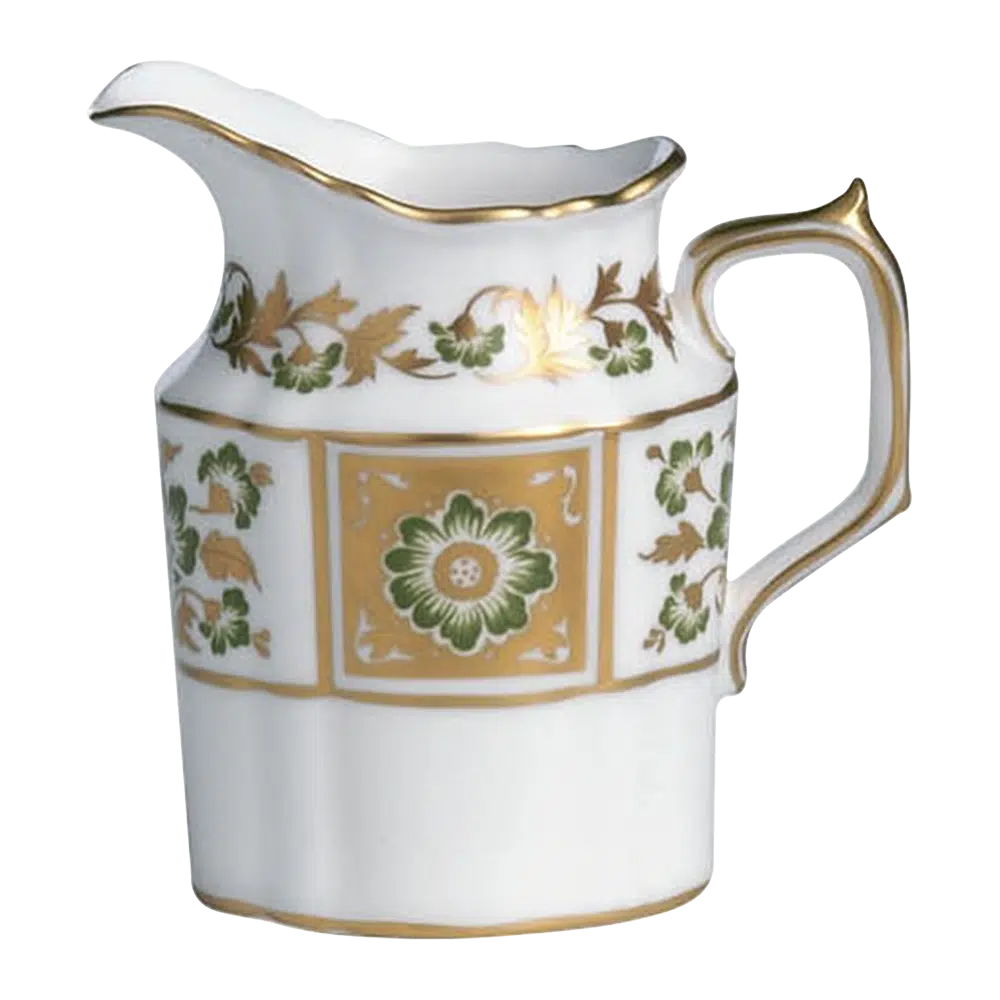 Derby Panel Green Cream Jug