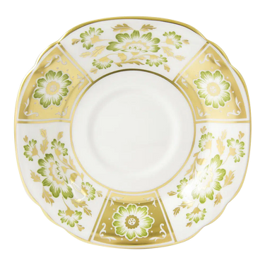 Derby Panel Green Breakfast Cup & Saucer