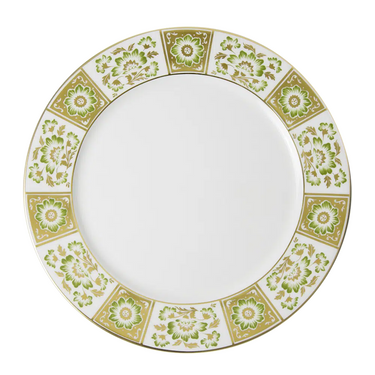 Derby Panel Green Charger Plate