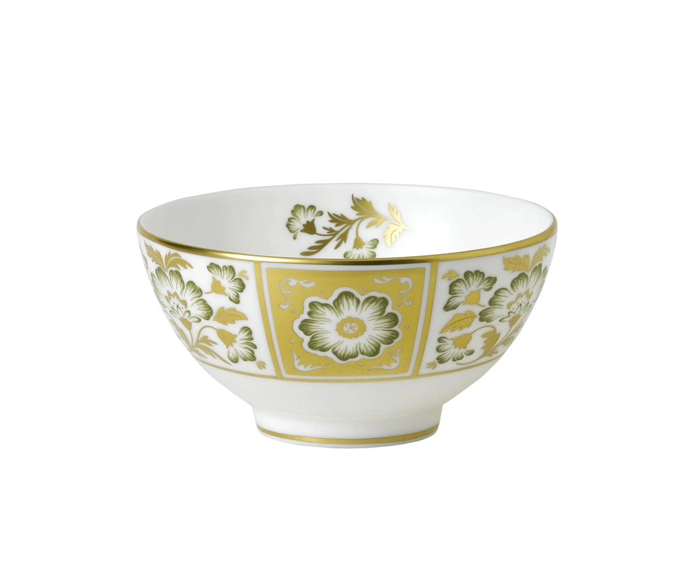 Derby Panel Green Rice Bowl