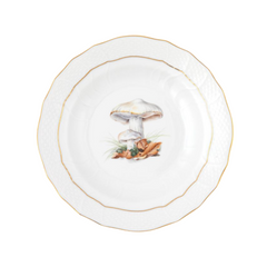 Mushroom Luncheon Plate, Motif 11