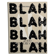Architectural Digest: Blah Blah Blah