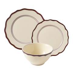 Darlene Dinnerware with Cereal Bowl, Set of 12
