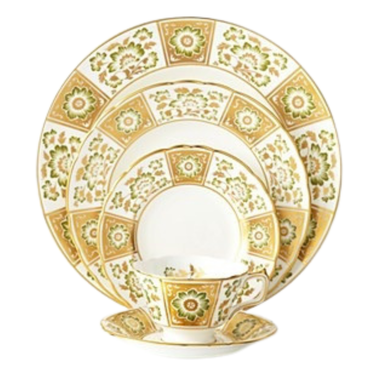 Derby Panel Green Dinnerware