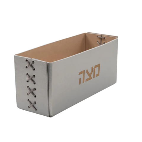 Vegan Leather Matzah Holder