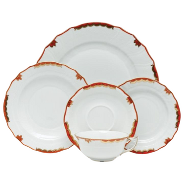 Princess Victoria Dinnerware, Rust