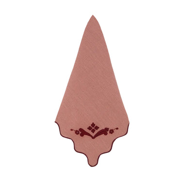 Linen Napkin, Oriental Pink