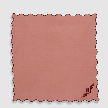 Linen Napkin, Oriental Pink