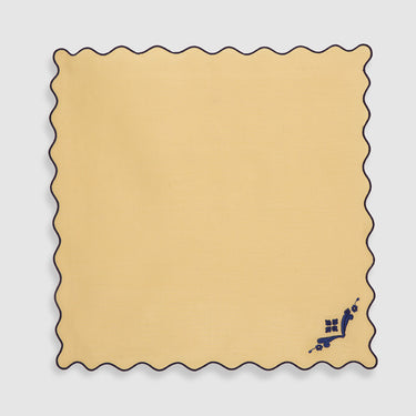 Linen Napkin, Oriental Yellow