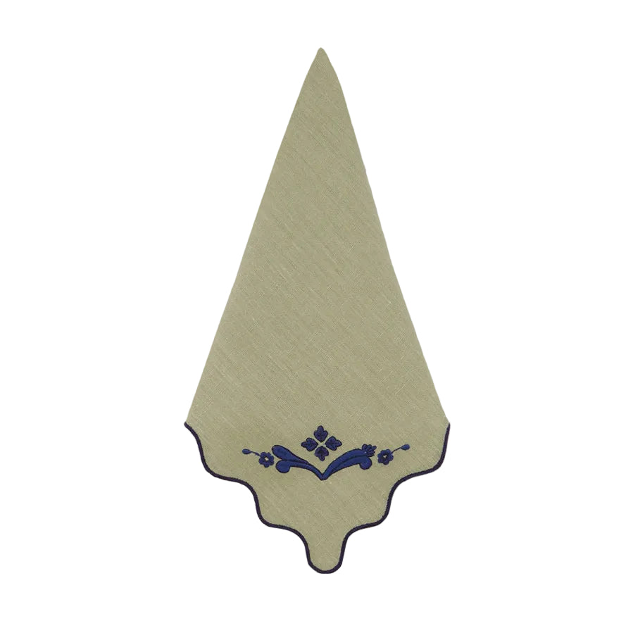 Linen Napkin, Oriental Green