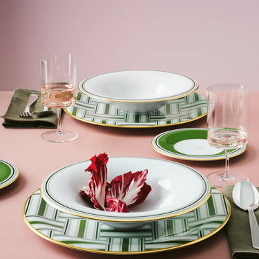 Fluen Heritage Green Bread & Butter Plate