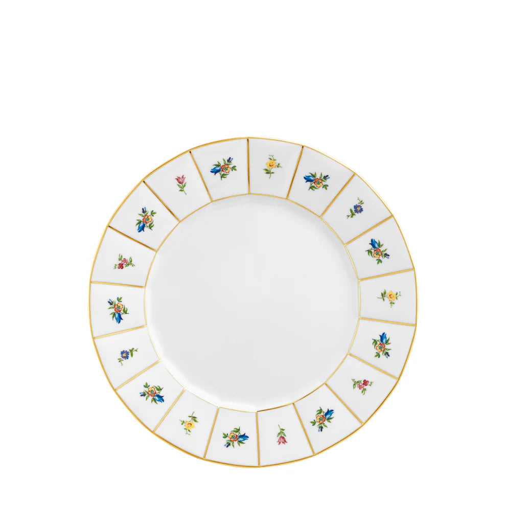 Grecque Mille Fleurs Dinner Plate