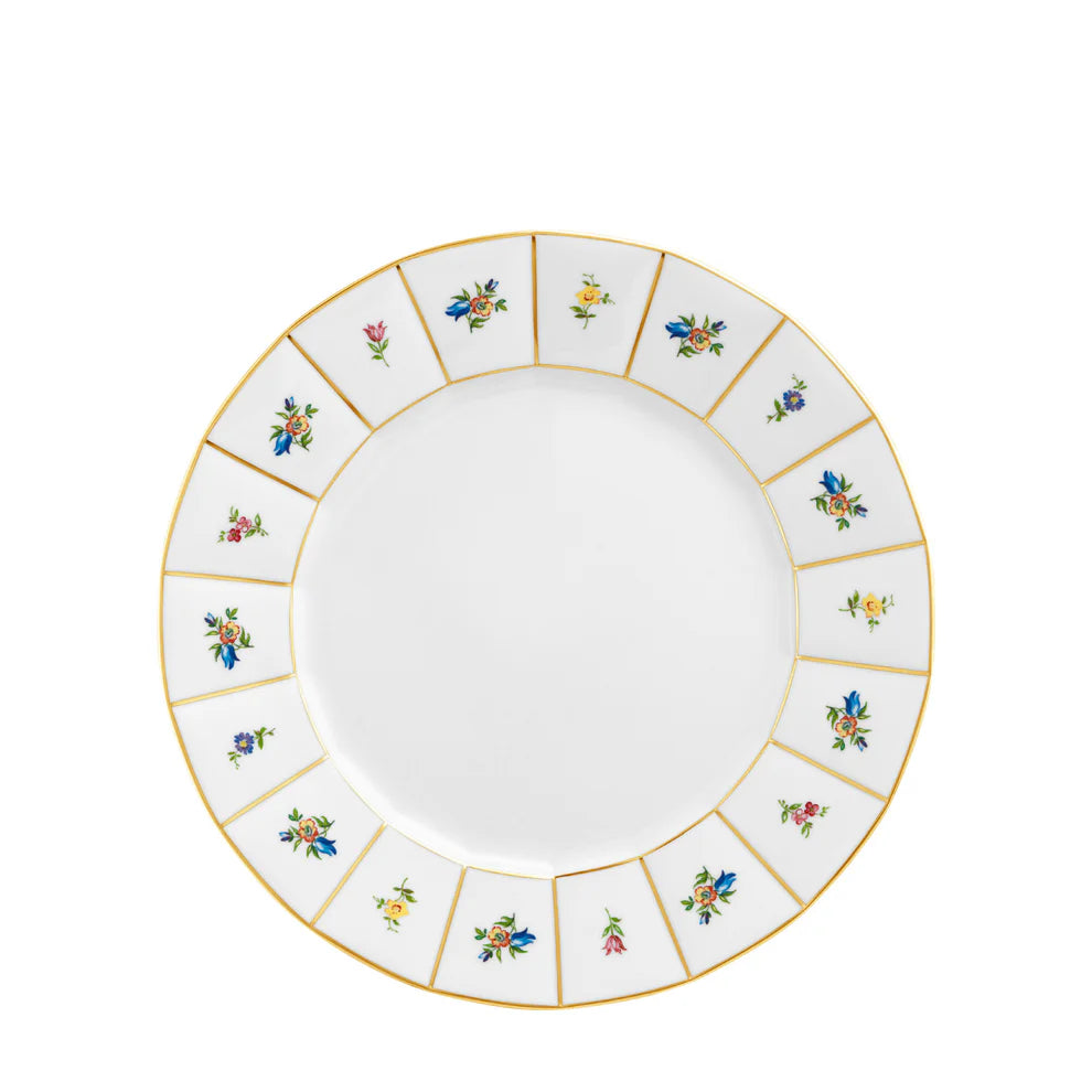 Grecque Mille Fleurs Buffet Plate