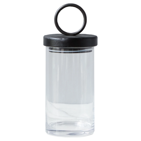 Barcelona Iron Top Canister, Small