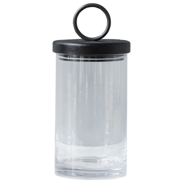 Barcelona Iron Top Canister, Medium