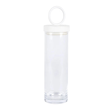 Bianca Iron Top Canister, Tall