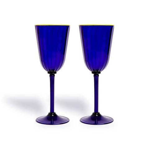 Murano Wine Glass, Set of 2