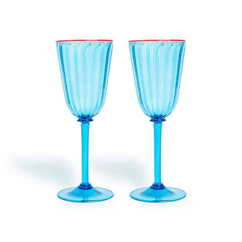 Murano Wine Glass, Set of 2