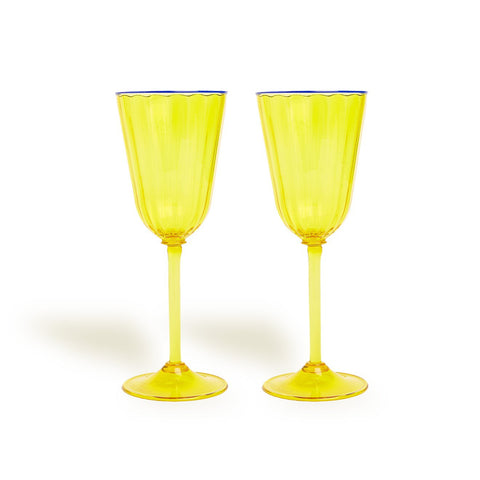 Murano Wine Glass, Set of 2